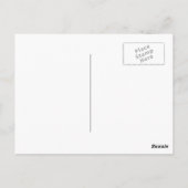 Mit Liebe... Zuhause zu kommen bedeutet.. Postkarte (Rückseite)