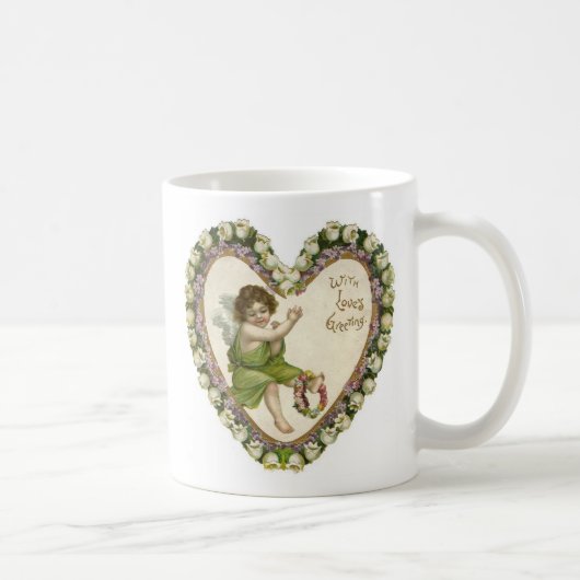 Mit lieben Grüßen Kaffeetasse (Rechts)