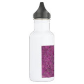 mit lila Kohl Trinkflasche (Links)