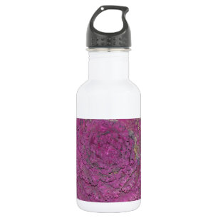 mit lila Kohl Trinkflasche