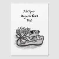 Mit Lotus-Blume gefroren, Text hinzufügen