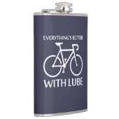 Mit Lube ist alles besser Flachmann (Rechts)