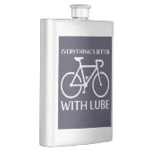 Mit Lube ist alles besser Flachmann (Rechts)