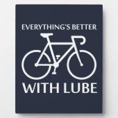 Mit Lube ist alles besser Fotoplatte (Vorderseite)