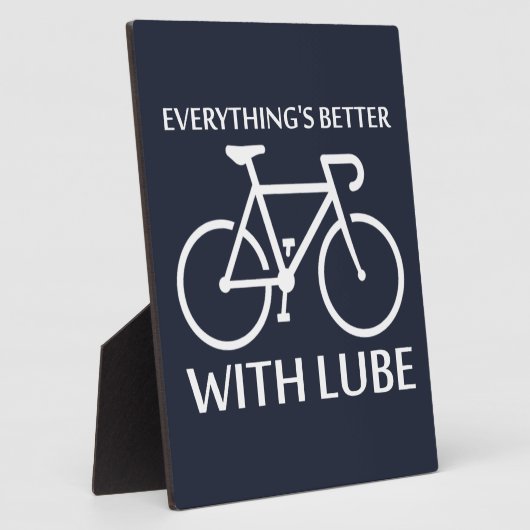 Mit Lube ist alles besser Fotoplatte (Seite)