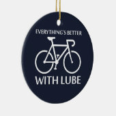 Mit Lube ist alles besser Keramikornament (Rechts)