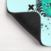 mit Luftblasen. Mousepad (Ecke)