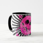mit Luftblasen. Tasse (Vorderseite Links)