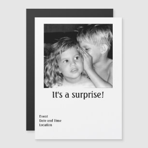 mit magnetischer Einladung eines Party