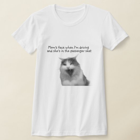 Mit Mama fahren T-Shirt (Ablage )
