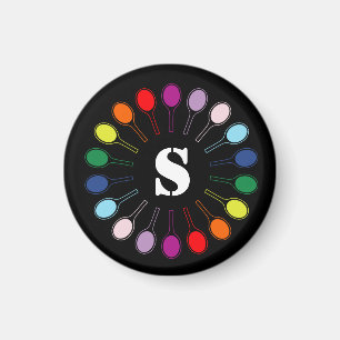 Mit maßgeschneiderten Tennisschlägern Magnet