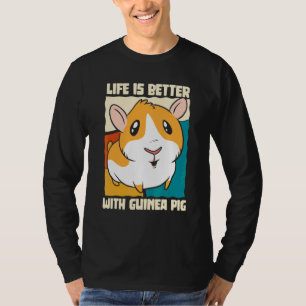 Mit Meerschweinchen Haustier Meerschweinchen Tier T-Shirt