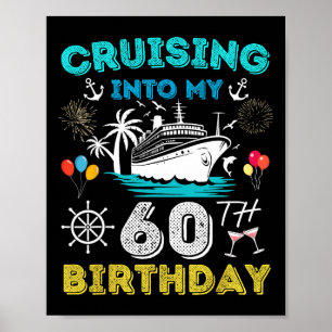 Mit meinem 60. Geburtstag auf Kreuzfahrt 60 Jahre Poster