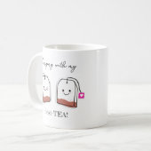 Mit meinem besten TEA Geburtstagsgeschenk Kaffeetasse (Vorderseite Links)