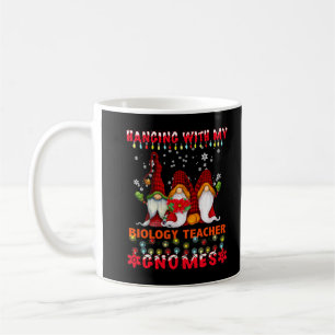Mit meinem Biologielehrer Gnomes Ugly Xmas m Kaffeetasse