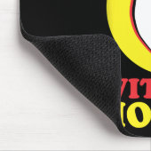 Mit meinem Bowling-Team ein Geschenk machen Mousepad (Ecke)