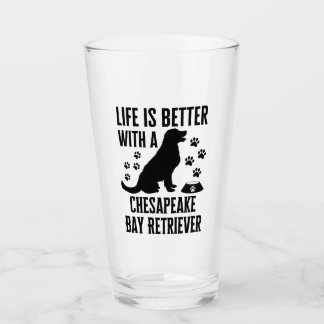 Mit meinem Chesapeake Bay Retriever ist das Leben Glas