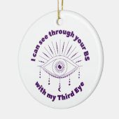Mit meinem dritten Augenschmuck durch Ihre BBS seh Keramik Ornament (Links)