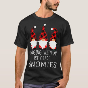 Mit meinem ersten Grade Gnomies Teacher Gnome T-Shirt