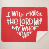 Mit meinem ganzen Herzen Sherpadecke (Vorderseite (Horizontal))