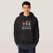 Mit meinem Gnomen Garten kühlen wird lustiger Chri Hoodie (Vorne ganz)