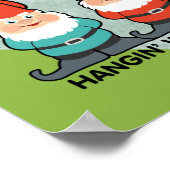 Mit meinem Gnomen-Poster umgehen Poster (Ecke)