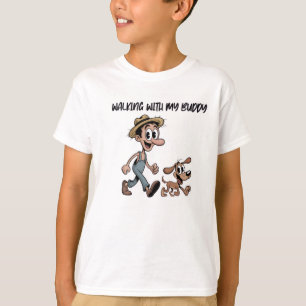 MIT MEINEM KAMERADEN SPazieren T-Shirt