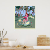 Mit meinem Körper und Geist fliegen Poster (Küche)