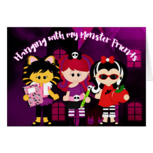 Mit meinem Monster Friends Halloween