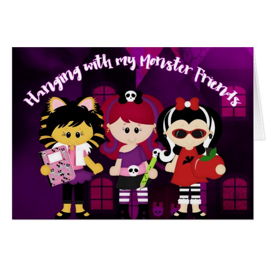 Mit meinem Monster Friends Halloween (Vorderseite (Horizontal))