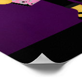 Mit meinem Monster Friends Halloween Poster (Ecke)