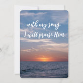 Mit meinem Song werde ich ihm die Schrift loben (Vorderseite)