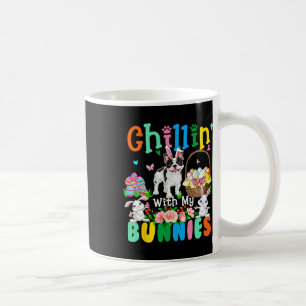 Mit meinen Bunnies Ostertag Bunnies Französischer  Kaffeetasse