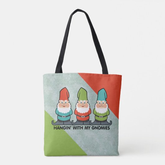 Mit meinen Freunden Tasche (Rückseite)