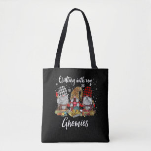 Mit meinen Gnomen den Weihnachtsfeiertag beenden Tasche