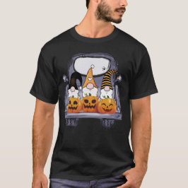 Mit meinen Gnomen ein sonniges Halloween T-Shirt