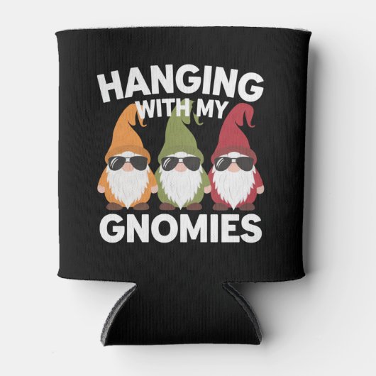 Mit meinen Gnomen-Garten-Genom Dosenkühler (Vorderseite)