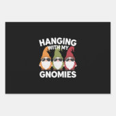 Mit meinen Gnomen-Garten-Genom Geschenkpapier Set (Vorderseite)