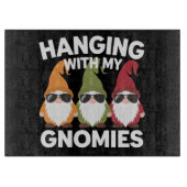 Mit meinen Gnomen-Garten-Genom Schneidebrett (Vorderseite)