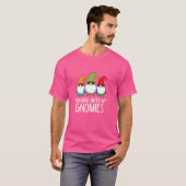 Mit meinen Gnomen-Garten-Genom T-Shirt (Vorne ganz)