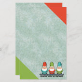 Mit meinen Gnomen-Homies-Stationären (Vorne/Hinten)