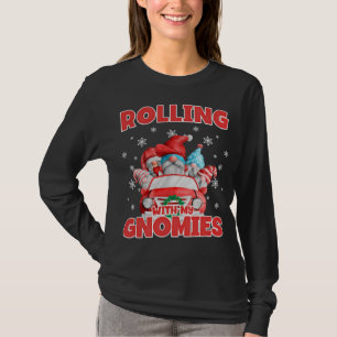 Mit meinen Gnomen lustige Gnome in Autoremisten ro T-Shirt