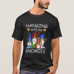 Mit meinen Gnomen Pajama, Weihnachts-Genom T-Shirt