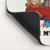 Mit meinen Gnomen umgehen Mousepad (Ecke)