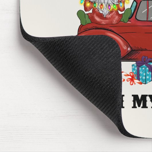 Mit meinen Gnomen umgehen Mousepad (Ecke)