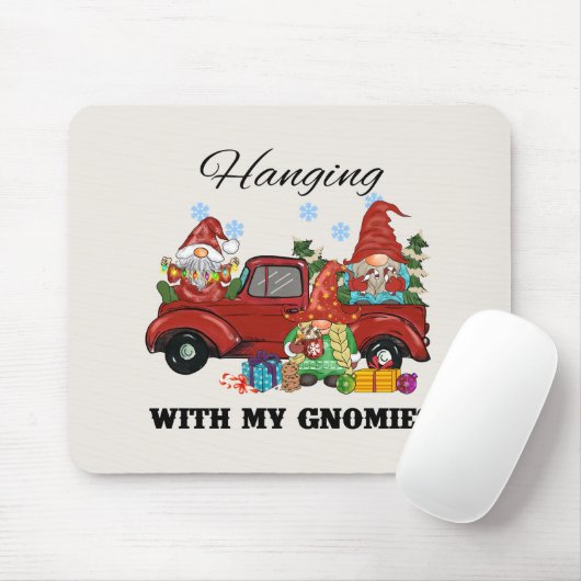 Mit meinen Gnomen umgehen Mousepad (Mit Mouse)