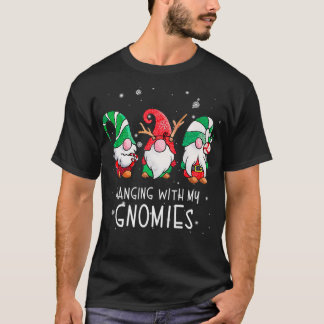 Mit meinen Gnomen umgehen Nordic Santa Gnome Chris T-Shirt