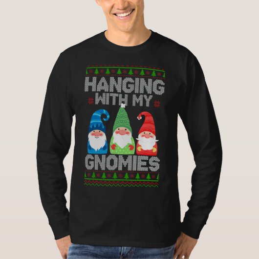 Mit meinen Gnomen umgehen T-Shirt (Vorderseite)