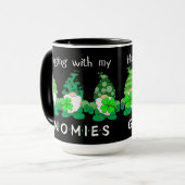 Mit meinen Gnomen umgehen Tasse (Vorderseite Links)