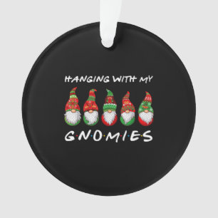 Mit meinen Gnomen verändern Freund Weihnachten Ornament